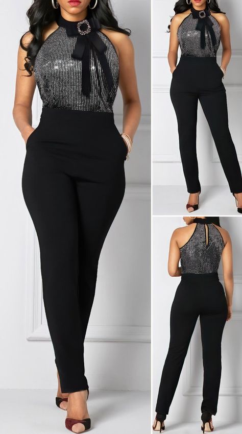 Classy Jumpsuit Outfits Casual, Jumpsuit Elegant Classy, Stylish Jumpsuits For Women, Classy Jumpsuit Outfits, Outfit Jumpsuit, Job Clothes, Classy Jumpsuit, Chic Dress Classy, Stylish Short Dresses