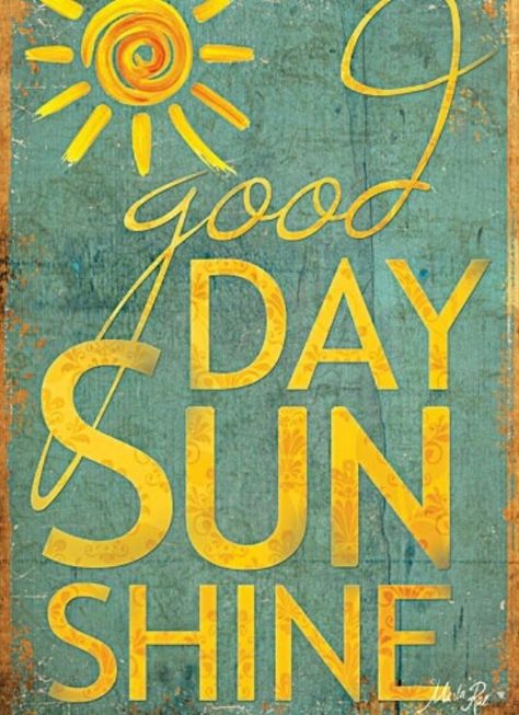 Good Morning, Afternoon & Nite! Hope your day is BEAUTIFUL just like you. Good Day Sunshine, Sunshine Quotes, Stray Cats, Sun Shine, Teal Background, Montage Photo, Good Morning Sunshine, Sun Art, Hello Sunshine