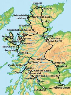 Things To Do In Glasgow, Map Of Scotland, Scotland Vacation, Scotland Road Trip, European Road Trip, Scotland Map, Scotland Tours, London Tours, Visit Scotland