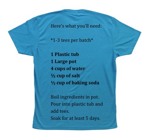 Native Foods Blog: The Ultimate T-Shirt Softening Brine Native Foods, Vintage Soft, Cotton Shirts, Diy Vintage, Diy Clothing, Crafty Diy, Household Tips, Diy Projects To Try, Household Hacks