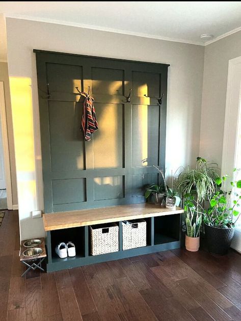 Mudroom Storage Lockers, Bench Coat Rack, Pine Dining Room, Hall Tree Bench, Mudroom Lockers, Coat Rack Hooks, Mudroom Decor, Entryway Mudroom, Mud Room Storage