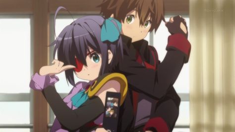 Rikka & Yuta Rikka And Yuuta, Love Chunibyo, Slice Of Life Anime, Kyoto Animation, Ciel Phantomhive, Manga Cosplay, Anime Ships, Cute Anime Couples, Light Novel