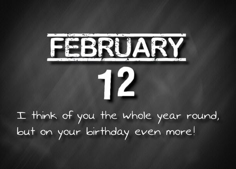 Birthday February 12th card 12 February Birthday, Remind Me Of Him, February Birthday, Just Pictures, 12th Birthday, Card Card, Thank You Cards, Things That, Most Beautiful