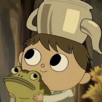 Otgw Pfp, Little Misfortune, Over The Garden Wall, Wall Garden, A Frog, Arte Sketchbook, China Art, New Backgrounds, Iconic Photos