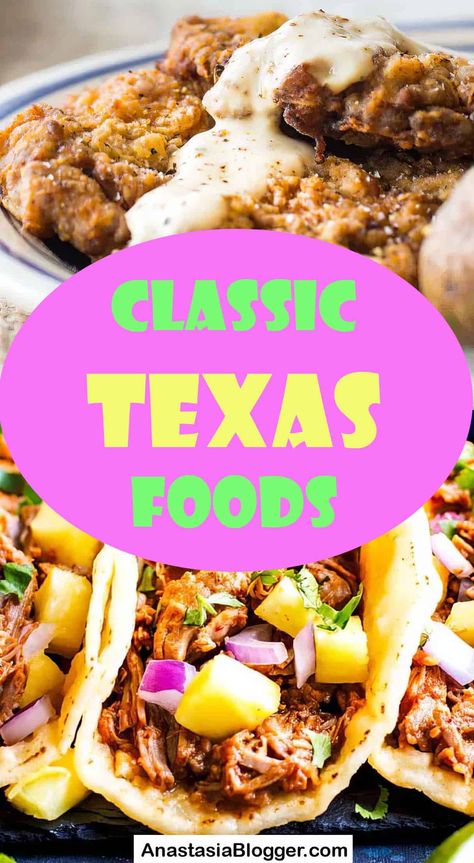 20 Best Texas Iconic Foods Texas Recipes Homemade, Best Texas Recipes, Texas Recipes Authentic, Texas Appetizers, Texas Food Recipes, Texan Food, Texas Foods, Texas Cuisine, American Cuisine Recipes