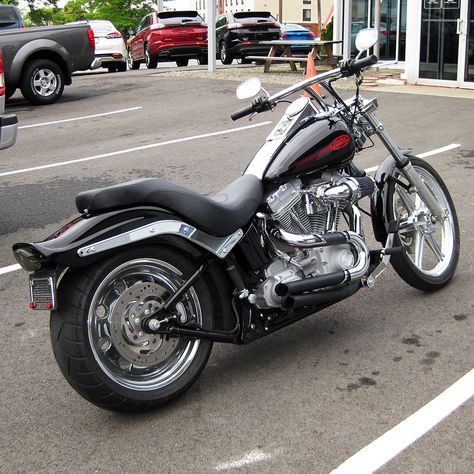 2006 Harley-Davidson Softail Standard FXT, available at Latham Ford 518-785-4161 or email jcampbell@lathamford.com Security system. 210 Rear Tire Upgrade. Front 18" Chrome upgrade. $9,995. Harley Davidson Softail Standard, Harley Davidson Softail Custom, Harley Softail Custom, Harley Nightster, Harley Davidson Night Train, Softail Standard, Softail Bobber, Harley Davidson Softail, Motos Harley