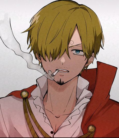 Sanji Fanart, One Piece Anime Manga, Vinsmoke Sanji, Sanji Vinsmoke, Blonde Guys, One Piece Fanart, Anime One, One Piece Manga, One Piece Anime