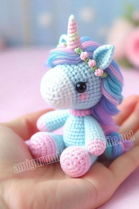 Amigurumi Crochet Unicorn Free Pattern-1 – Free Amigurumi Crochet Crochet Unicorn Pattern Free, Crochet Dinosaur Patterns, Crochet Unicorn Pattern, Hello Kitty Keychain, Crochet Panda, Crochet Dinosaur, Crochet Unicorn, Crochet Elephant, Unicorn Pattern