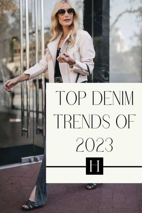 Jeans In Style Now, 2023 Jeans Trends Women Summer, Denim Trend 2023 Women, 2023 Jean Styles, Womens Jeans Fall 2023, Fall Denim 2023, Latest Denim Jeans For Women, 2023 Jean Trends Women, Best Jeans For 2023