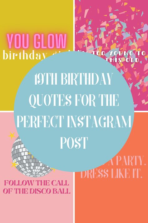 19th Birthday Quotes For Instagram - Darling Quote Nineteen Birthday Captions, Happy 19th Birthday To Me, Countdown Names Instagram, Birthday Countdown Names Instagram, 19th Birthday Quotes, Birthday Quotes For Instagram, 19 Birthday Quotes, Birthday Captions For Myself, Happy Birthday Mom Quotes