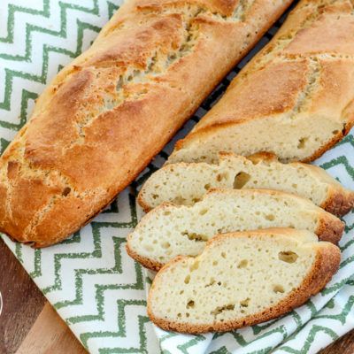 Grain-Free French Bread {Paleo, Gluten-Free & Vegetarian} Gluten Free French Bread Easy, Paleo Baguette, Paleo French Bread, Gluten Free Bread King Arthur Flour, Gluten Free French Bread, Gluten Free Baguette, Paleo Bread Recipe, Glutenfri Baking, Best Gluten Free Bread