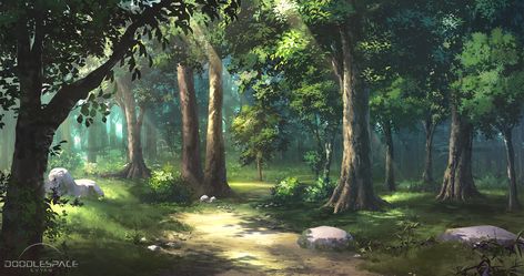 Gacha Life Forest Background, Anime Forest Scenery, Forest Background Anime, Gacha Forest Background, Forest Background Gacha, Forest Background For Editing, Night Forest Background, Forest Background Landscape, Anime Jungle