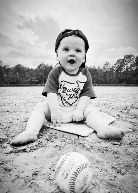 Half Way To 1st Baseball, Baseball Half Birthday Pictures, Halfway To First Photoshoot, Halfway To First Baseball Birthday, Toddler Baseball Photoshoot, Half Way To First Photo Shoot, Rookie Of The Year Photo Shoot, Half Way To First Baseball, Halfway To First Baby Photoshoot