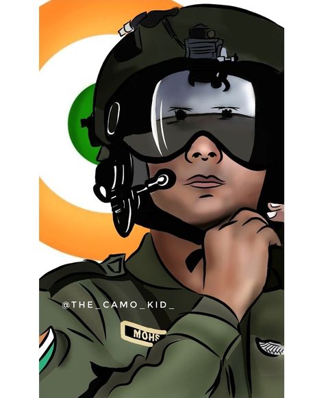 Indian Air force 😍 Indian Air Force Drawing, Indian Army Sketch, Air Force Drawings, Some Easy Drawings, Male Face Drawing, Air Force Day, Cap Drawing, Indian Army Quotes, Soldier Drawing