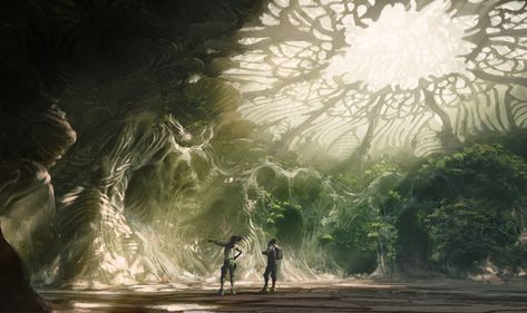 ArtStation - Life Beyond environment concepts, Pete Amachree Game Environment, The Things, Avatar, Art Design, Art