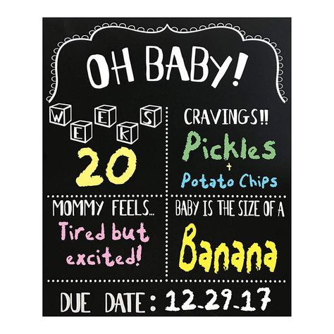 Baby Bump Chalkboard, Baby Bump Progression, Pregnancy Announcement Chalkboard, Baby 2 Announcement, Pregnancy Tracker, Pregnancy Timeline, Pregnancy Milestones, Pregnancy Week By Week, Chalkboard Signs