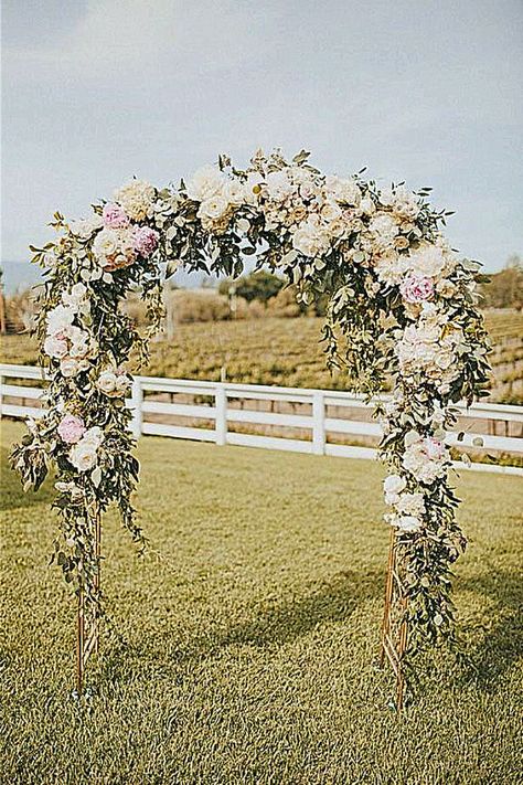 The floral ceremony arch looks perfect an elegant feature for your wedding day. Pin this stunning inspiration to your floral ideas.##weddingarchinspiration #weddinginspiration #romanticdecor. Arch Concept, Floral Ceremony Arch, Floral Ceremony, Bridal Party Attire, Flower Arch, Wedding Arches, Breathtaking Wedding, Ceremony Arch, Romantic Decor