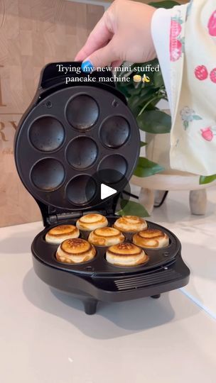 67K views · 3.7K reactions | My whole family rated these a 10/10 😋😋😋🥞🍌 

Everything is the video is in my Amazon Storefront under ‘KITCHEN’ or comment ‘A87’ to get link sent directly to your DMs 🧚‍♂️

#momfinds #breakfastideas #kitchengadgets #amazonhome #minipancakes #asmr 

Breakfast ideas, toddler breakfast, stuffed pancakes, mini pancakes, pancake machine, kitchen gadgets, amazon must have, asmr reels, trending | CHELSY MCMARYION | chelpostspics · Original audio Breakfast Ideas Toddler, Cupcake Maker Recipes, Pancake Bites Recipe, Stuffed Pancakes, Pancake Machine, Cupcake Maker, Pancake Bites, Toddler Breakfast, Savory Pancakes