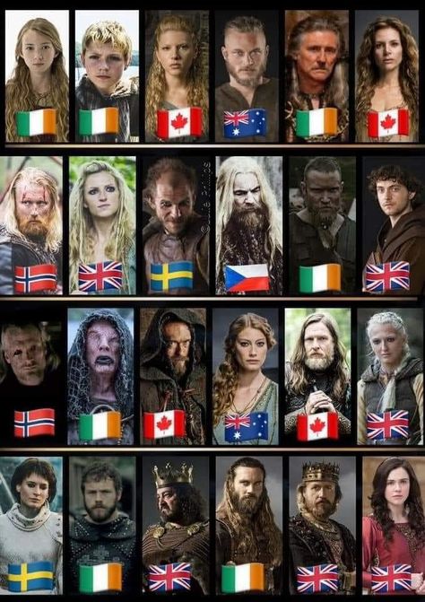 Vikings Cast, Vikings Tv, Viking History, Comic Games, Vikings, Sweden, Hobbies, It Cast, Easter