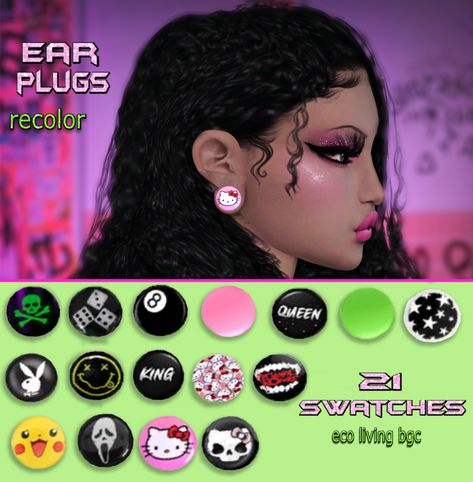 cc stacker Sims 4 Piercings, Free Sims 4, Sims 4 Body Mods, Sims 4 Expansions, Tumblr Sims 4, Free Sims, Sims 4 Cc Folder, Sims 4 Gameplay, Casas The Sims 4