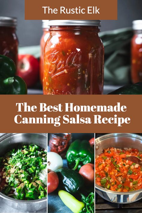 Best Canning Salsa, Recipe For Canning Salsa, Garden Salsa Recipe For Canning, Best Salsa Canning Recipe, Canning Salsa From Frozen Tomatoes, Best Salsa Recipe For Canning, Best Canned Salsa Recipe Ever, Best Water Bath Canning Recipes, Fire Roasted Salsa Canning Recipe