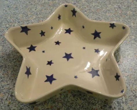 Diy Star, Color Me Mine, Tanah Liat, Blue Stars, Love Stars, Star Girl, Cute Mugs, Pottery Painting, Diy Clay