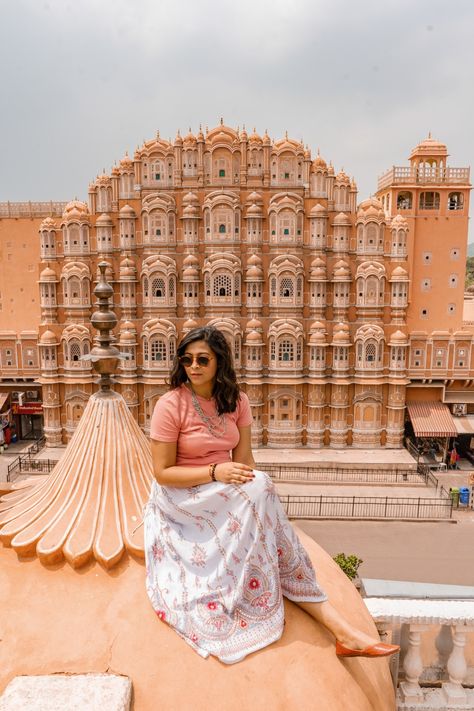 Most Instagrammable places in Jaipur Jaipur Photography, Couples Travel Photography, Hawa Mahal, Most Instagrammable Places, Desi Fashion Casual, Instagrammable Places, Udaipur, Desi Fashion, Jodhpur