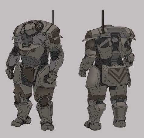 Exo Suit Concept Art, Exo Suit, Space Soldier, Sci Fi Armor, Futuristic Armor, Dragon Miniatures, Power Armour, Futuristic Armour, Combat Armor