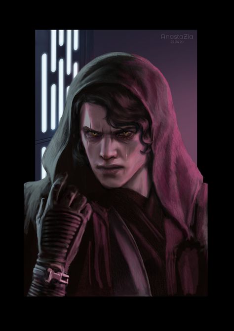 ArtStation - Darth Vader, Anastasia Kaluzhnaya Dark Anakin Art, Darth Anakin, Dark Anakin, Vader Art, Anakin Darth Vader, Darth Vader Art, Anakin Vader, Star Wars Sith, Dark Side Star Wars