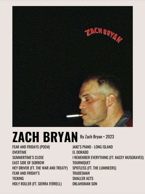 zach bryan, zach bryan album, zach bryan poster, album cover, album cover poster, poster, country, country music, country music album, room decor, posters Aesthetic Zach Bryan, Zach Bryan Album Cover, Album Room Decor, Music Album Covers Wallpaper Collage, Zach Bryan Music, Zach Bryan Poster, Album Cover Wall Decor, Room Decor Posters, Poster Country