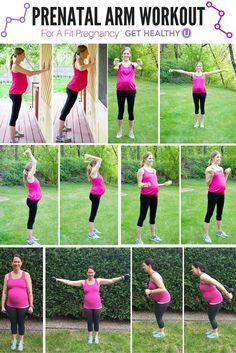 This prenatal workou Workouts While Pregnant, Arm Training, Arm Workouts, Prenatal Workout, Pumping Moms, After Baby, Pregnant Mom, Pregnant Belly, Pregnancy Workout