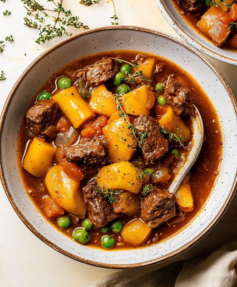 Beef Stew Recipe Tenderloin Roast Recipe, Spicy Beef Stew, Creamy Chicken Tortilla Soup, Beef Tenderloin Roast, Tenderloin Roast, Chicken Tortillas Soups Recipe, Garlic Herb Butter, Spicy Beef, Roast Recipe