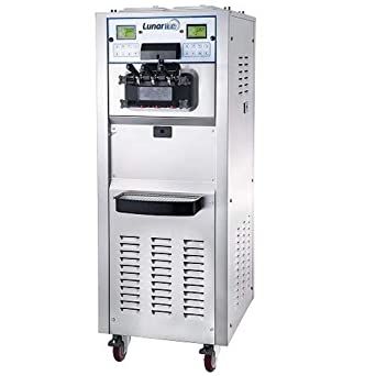 Adcraft LIIC-2H Lunar Ice Commercial Standing Soft Serve Ice Cream Machine, 50.7-Quarts/Hour, 220v Frozen Yogurt Machine, Ice Cream Maker Machine, Ice Cream Making, Soft Serve Machine, Soft Serve Ice Cream Machine, Snow Machine, Yogurt Ice Cream, Serve Ice Cream, Yogurt Maker