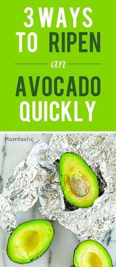 3 genius ways to ripen an avocado quickly How To Quickly Ripen An Avocado, Ripen An Avocado Quickly, Ripen Avocado, How To Ripen Avocados, Food Info, Avocado Recipes, Food Tips, Kitchen Tips, Healthy Nutrition