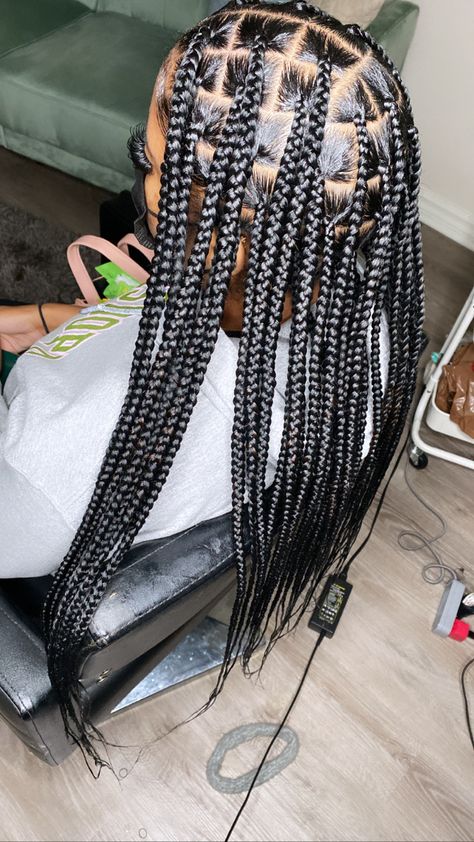 Medium Waste Length Knotless Braids, 16 Inch Knotless Braids, Medium Box Braids Medium Length, Knotless Braids Hairstyles Medium Length, Medium Knotless Braids Mid Back Length, Jumbo Knotless Box Braids Medium Length, Jumbo Box Braids Medium Length, Jumbo Medium Knotless Braids, S Medium Knotless Braids