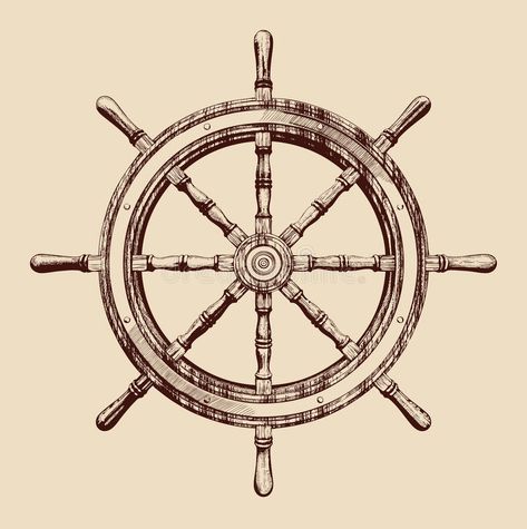 Ship wheel royalty free illustration Ship Steering Wheel, Ship Wheel, Compass, Steering Wheel, Stock Vector, Vector Images, Vector Illustration, Wheel, Illustrations