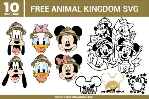 Animal Kingdom Free SVG Files | Free SVG Download Animal Kingdom Svg, Summer Tv Shows, Disney Easter, Family Flowers, Disney Animals, Free Svg Files, Almost Ready, Outdoor Quotes, Free Svg Cut Files