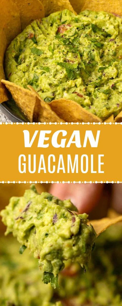 Deliciously flavorful vegan guacamole. Creamy, tangy and ideal as a dip for raw veggies, tortilla chips or flat breads. Quick, easy and always popular! #vegan #plantbased | lovingitvegan.com Vegan Guacamole, Raw Veggies, Guacamole Recipe Easy, Best Guacamole Recipe, Flat Breads, Vegan Party, Easy Guacamole, Vegan Dip, Homemade Guacamole