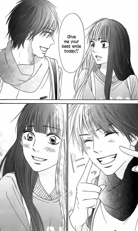 Sawako And Kazehaya, Opm Manga, Reading Manga, Nuh Uh, Best Romance Anime, Anime Smile, Anime Things, Manga Panels, Shoujo Manga