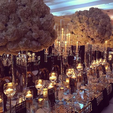 Looking back at the gorgeous Masquerade Gala decor from the @coterieretreat last December. This year we're heading to Johannesburg South Africa and can not wait to begin the party planning! #Munaluchi #munaluchibride #coterieretreat17 #weddingdecor #luxuryweddings / #Repost @weddingsbylulu  Honestly this iPhone shot doesn't do justice to the absolutely breathtaking scene at the @munaluchibride #coterieretreat16 masquerade ball designed by our supremely talented friend @ellybevents with her amazi Venetian Ball, Masquerade Gala, Masquerade Party Ideas, Gala Decor, Gala Decorations, Masquerade Prom, Masquerade Theme, Masquerade Wedding, Gala Ideas