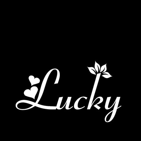 Lucky text png Lucky Name Wallpaper, Lucky Name Logo, Lucky Logo, Glass Font, Font Png, Smile Wallpaper, Z Wallpaper, Dps For Girls, Download Wallpaper Hd