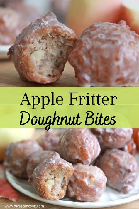 Homemade Donuts Recipe, Apple Recipes Easy, Apple Fritter, Fritter Recipes, Homemade Donuts, Apple Fritters, Doughnut Recipe, Homemade Apple, Recipes Crockpot