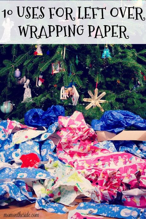 Soon, living rooms will fill with wrapping paper. If you want to save it instead of toss it, here are 10 uses for left over wrapping paper! via @momontheside Leftover Wrapping Paper, Flower Wall Hanging Decor, Room Hanging Decor, Diy Paper Wall Hanging, Wall Hanging Ideas, Flower Wall Hanging, Hanging Ideas, Paper Wall Hanging, 12 December