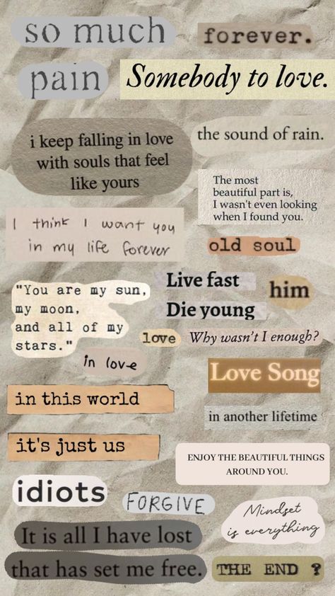 Scrapbook Quotes Boyfriend, Wattpad Quotes Wallpaper, Quotes For Collage, Wattpad Wallpaper Quotes, Aesthetic Quotes Collage, Macbook Desktop Wallpaper Aesthetic Quotes, Desktop Wallpaper Aesthetic Quotes, Quotes For Scrapbook, Poster Wattpad