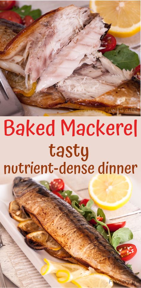 Fancy Seafood, Baked Mackerel, Mackerel Recipe, Healthy Seafood Dishes, Seafood Delight, Mackerel Recipes, Seasonal Vegetables, Healthiest Seafood, Steamed Fish