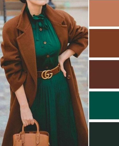 Warm Fall Outfits, Deep Autumn Color Palette, Colour Combinations Fashion, Color Combos Outfit, Color Blocking Outfits, Color Combinations For Clothes, Deep Autumn, Dark Autumn, Deep Winter