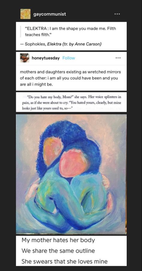 mothers and daughters as wretched mirrors 1/2 Books About Mothers And Daughters, Mother And Daughter Poetry, Poems About Mothers And Daughters, Mothers And Daughters Quotes, Quotes About Mothers And Daughters, Girlhood Quotes, Mother Issues, Mothers And Daughters, Mother Daughter Quotes