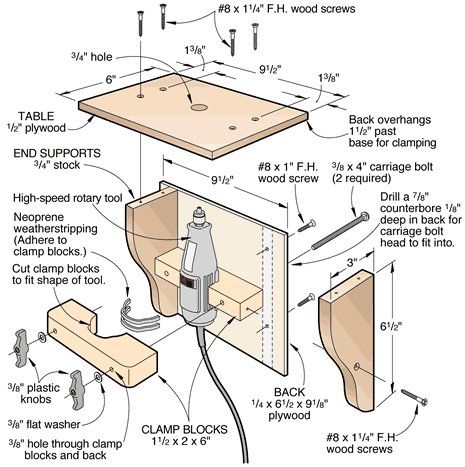 Dremel Table - by slickSqueegie @ LumberJocks.com ~ woodworking community Router Desk, Homemade Router Table, Build A Router Table, Desk Woodworking, Dremel Router, Router Table Plans, Diy Router Table, Dremel Tool Projects, Diy Router