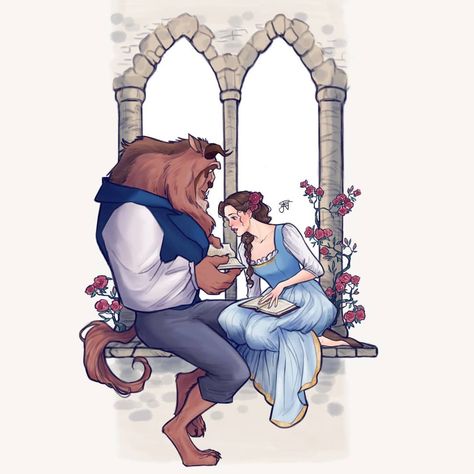 Fera Disney, Beauty And The Beast Art, The Beauty And The Beast, Belle And Beast, Beast Wallpaper, Fotografi Digital, Tale As Old As Time, Belle Disney, Disney Couples