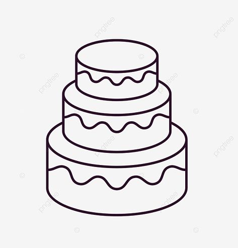 Three Layer Cake, Pastel Png, Cake Icon, Black And White Graffiti, Cake Vector, Cake Drawing, Cake Base, Beautiful Cake Designs, Diamond Vector